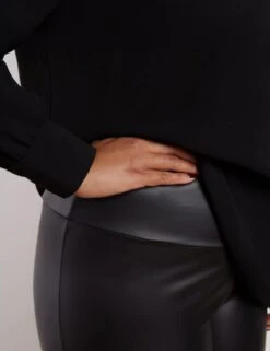 Faux Leather Leggings -Marksandspencer Sale Store faux leather leggings 3