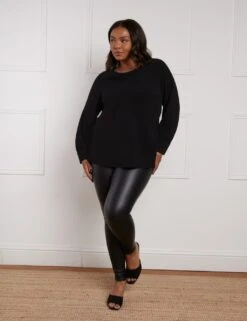 Faux Leather Leggings -Marksandspencer Sale Store faux leather leggings 5