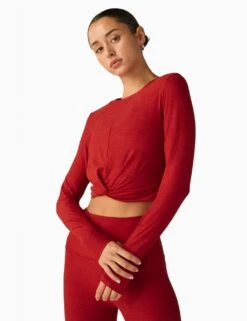 Beyond Yoga Featherweight Center Stage Crop Yoga Top -Marksandspencer Sale Store featherweight center stage crop yoga top 11