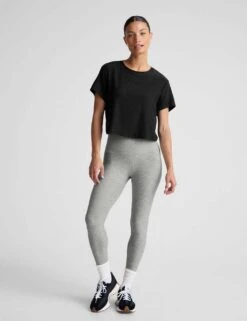 Beyond Yoga Featherweight Supreme Relaxed Crop T-Shirt -Marksandspencer Sale Store featherweight supreme relaxed crop t shirt 8