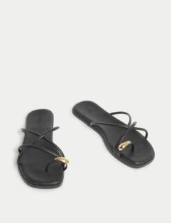 Flat Toe Loop Mules -Marksandspencer Sale Store flat toe loop mules 5