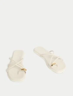 Flat Toe Loop Mules -Marksandspencer Sale Store flat toe loop mules 8