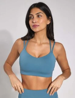 Girlfriend Collective Float Noah Strappy Non Wired Sports Bra -Marksandspencer Sale Store float noah strappy non wired sports bra s xl 1 9