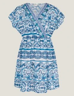 MONSOON Floral Dress (3-15 Yrs) -Marksandspencer Sale Store floral dress 3 15 yrs 1 3