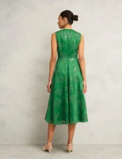 Floral Embroiderd Midi Skater Dress -Marksandspencer Sale Store floral embroiderd midi skater dress 11