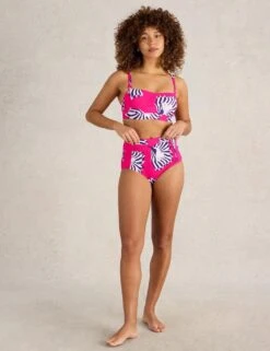 WHITE STUFF Floral High Waisted Bikini Bottoms -Marksandspencer Sale Store floral high waisted bikini bottoms 11