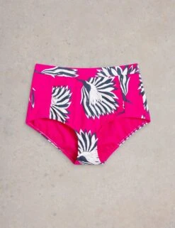 WHITE STUFF Floral High Waisted Bikini Bottoms -Marksandspencer Sale Store floral high waisted bikini bottoms 6