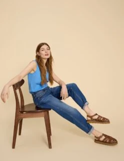 WHITE STUFF Freya Mid Rise Straight Leg Jeans -Marksandspencer Sale Store freya mid rise straight leg jeans 12