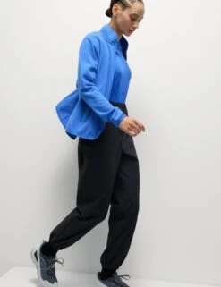 Thermal Zip Up Funnel Neck Fleece -Marksandspencer Sale Store funnel neck fleece jacket 2