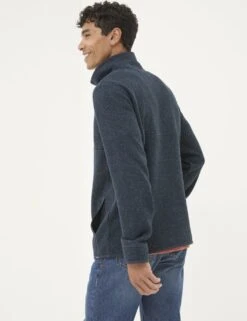 Funnel Neck Half Zip Sweatshirt -Marksandspencer Sale Store funnel neck half zip sweatshirt 15