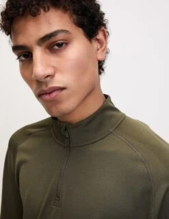Funnel Neck Half Zip Top -Marksandspencer Sale Store funnel neck half zip top 11