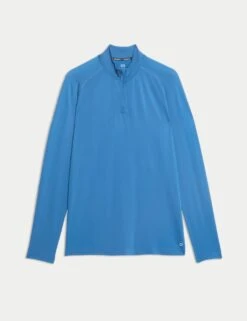 Funnel Neck Half Zip Top -Marksandspencer Sale Store funnel neck half zip top 12