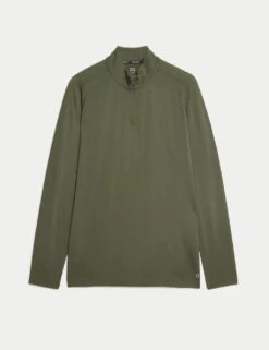 Funnel Neck Half Zip Top -Marksandspencer Sale Store funnel neck half zip top 6