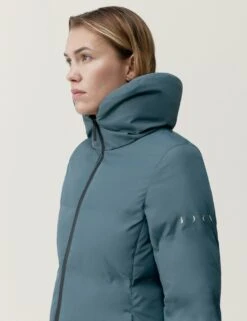 Born Funnel Neck Longline Puffer Coat -Marksandspencer Sale Store funnel neck longline puffer coat 18