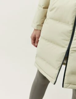 Born Funnel Neck Longline Puffer Coat -Marksandspencer Sale Store funnel neck longline puffer coat 9
