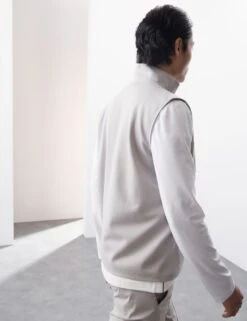 Funnel Neck Quilted Gilet -Marksandspencer Sale Store funnel neck quilted gilet 16