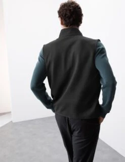 Funnel Neck Quilted Gilet -Marksandspencer Sale Store funnel neck quilted gilet 9