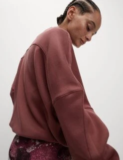 Funnel Neck Relaxed Zip Up Bomber Jacket -Marksandspencer Sale Store funnel neck zip up bomber jacket 4