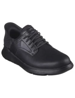 Skechers Garza Gervin Leather Slip-ins Trainers -Marksandspencer Sale Store garza gervin leather slip on trainers 6