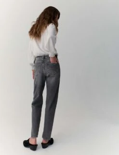 Girlfriend Mid Rise Turn Up Jeans With Lyocell -Marksandspencer Sale Store girlfriend mid rise turn up jeans with lyocell 9