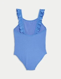 Glitter Textured Swimsuit (6-16 Yrs) -Marksandspencer Sale Store glitter textured swimsuit 6 16 yrs 1 4