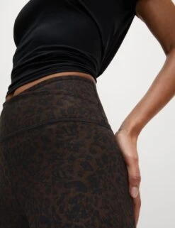 Go Balance Printed Wrap Waist 7/8 Yoga Leggings -Marksandspencer Sale Store go balance high waisted 7 8 yoga leggings 4