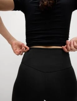 Go Balance Wrap Waist Yoga Leggings -Marksandspencer Sale Store go balance high waisted yoga leggings 4