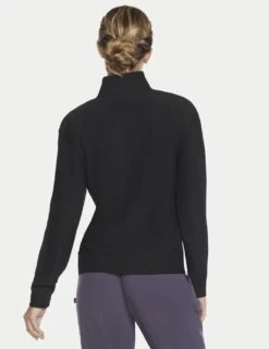 Skechers Go Luxe Ribbed Half Zip Sweatshirt -Marksandspencer Sale Store go luxe ribbed half zip sweatshirt 4