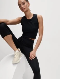 Go Move Cropped Gym Leggings -Marksandspencer Sale Store go move cropped gym leggings 15