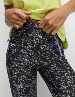 Go Move Printed Cropped Gym Leggings -Marksandspencer Sale Store go move printed cropped gym leggings 14