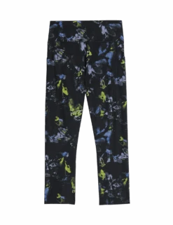 Go Train High Waisted Cropped Gym Leggings -Marksandspencer Sale Store go train high waisted cropped gym leggings