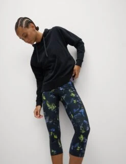 Go Train High Waisted Cropped Gym Leggings -Marksandspencer Sale Store go train high waisted cropped gym leggings 9