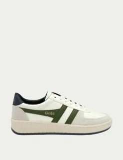 Gola Grandslam Classic Leather Trainers 24 Gola Grandslam Classic Leather Trainers -Marksandspencer Sale Store grandslam classic leather trainers 9