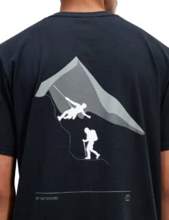 Berghaus Grappled Pure Cotton Crew Neck T-Shirt -Marksandspencer Sale Store grappled pure cotton crew neck t shirt 6