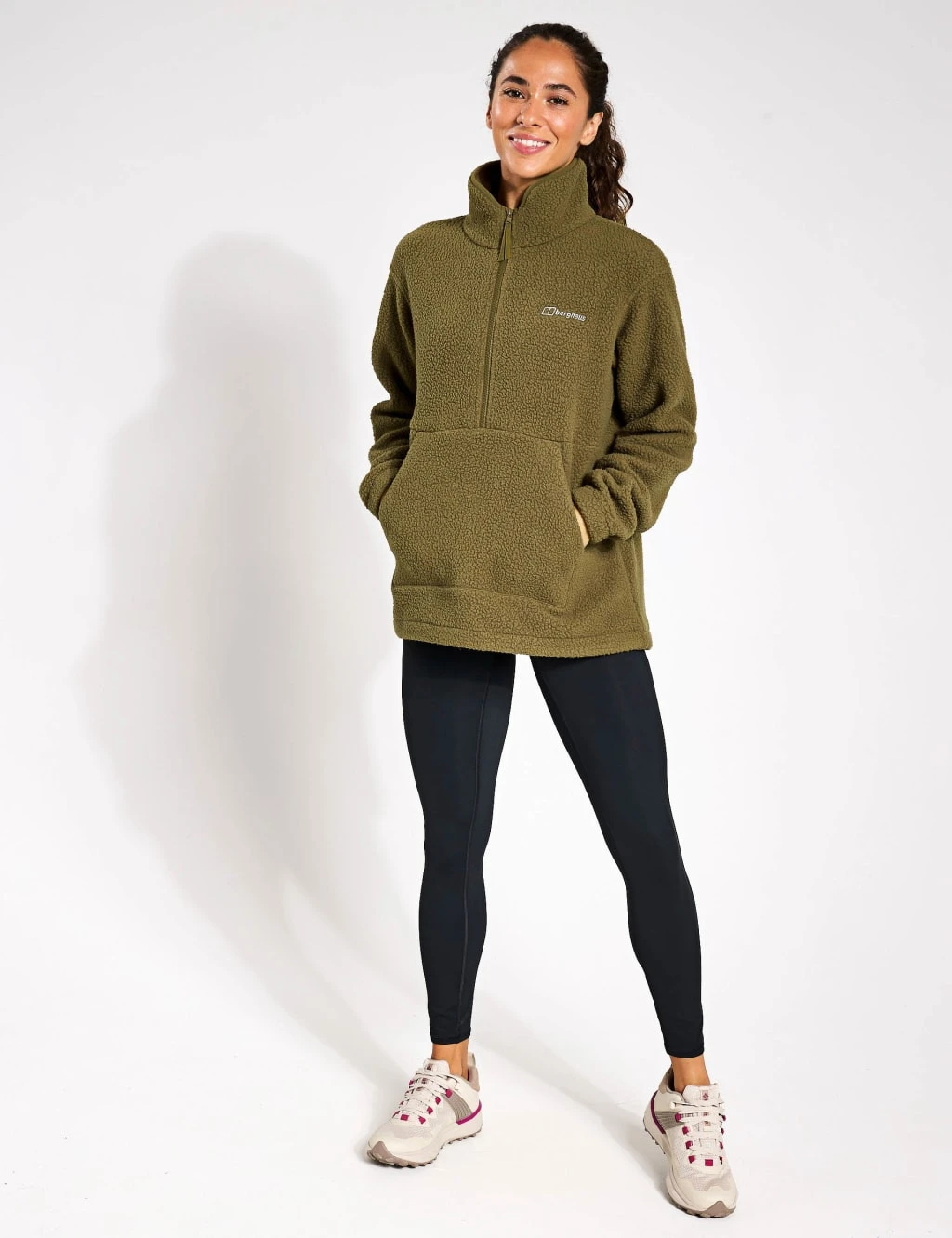 Berghaus Hawksker Half Zip Fleece Jacket 9 Berghaus Hawksker Half Zip Fleece Jacket - Image 9