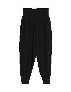 High Waisted Hareem Yoga Joggers -Marksandspencer Sale Store high waisted hareem yoga joggers