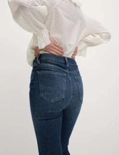 High Waisted Slim Flare Cropped Jeans -Marksandspencer Sale Store high waisted slim flare cropped jeans 13