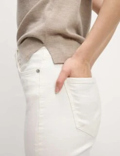 High Waisted Slim Flare Cropped Jeans -Marksandspencer Sale Store high waisted slim flare cropped jeans 7