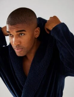 Cosy Hooded Dressing Gown -Marksandspencer Sale Store hooded dressing gown 6