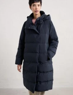 Hooded Longline Puffer Coat 22 Hooded Longline Puffer Coat -Marksandspencer Sale Store hooded longline puffer coat 10