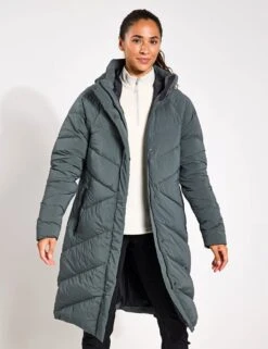 Jack Wolfskin Marienplatz Hooded Longline Puffer Coat -Marksandspencer Sale Store hooded longline puffer coat 12