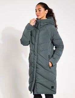 Jack Wolfskin Marienplatz Hooded Longline Puffer Coat -Marksandspencer Sale Store hooded longline puffer coat 16