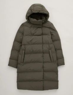 Hooded Longline Puffer Coat 16 Hooded Longline Puffer Coat -Marksandspencer Sale Store hooded longline puffer coat 4