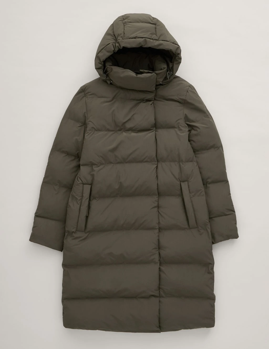 Hooded Longline Puffer Coat 5 Hooded Longline Puffer Coat - Image 5
