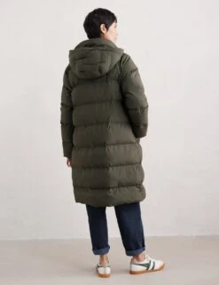 Hooded Longline Puffer Coat 19 Hooded Longline Puffer Coat -Marksandspencer Sale Store hooded longline puffer coat 7