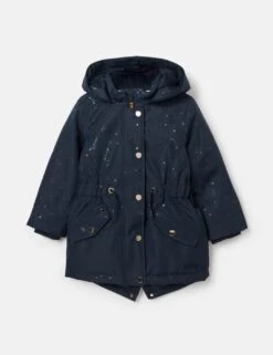 Joules Hooded Printed Parka Coat (3-12 Yrs) -Marksandspencer Sale Store hooded printed parka coat 3 12 yrs 1 7