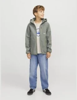 Jack & Jones Junior Hooded Raincoat (8-16 Yrs) -Marksandspencer Sale Store hooded raincoat 8 16 yrs 1 11