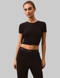 Calvin Klein Icon Cotton Terry Cotton Rich Lounge Joggers -Marksandspencer Sale Store icon cotton terry cotton rich lounge joggers 10