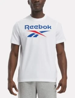 Reebok Identity Big Logo Pure Cotton T-Shirt -Marksandspencer Sale Store identity big logo pure cotton t shirt 15