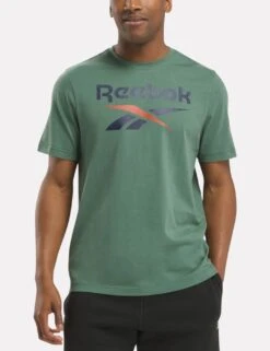 Reebok Identity Big Logo Pure Cotton T-Shirt -Marksandspencer Sale Store identity big logo pure cotton t shirt 19